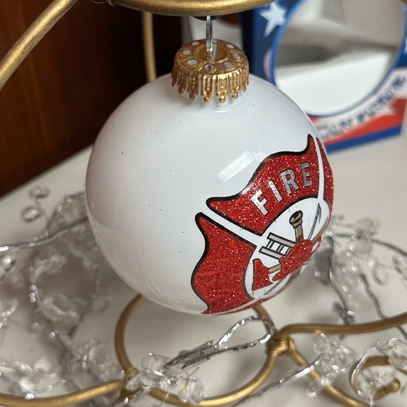 Christmas by Krebs  boxed gift Ornaments Fire Department - Picture 4 of 6